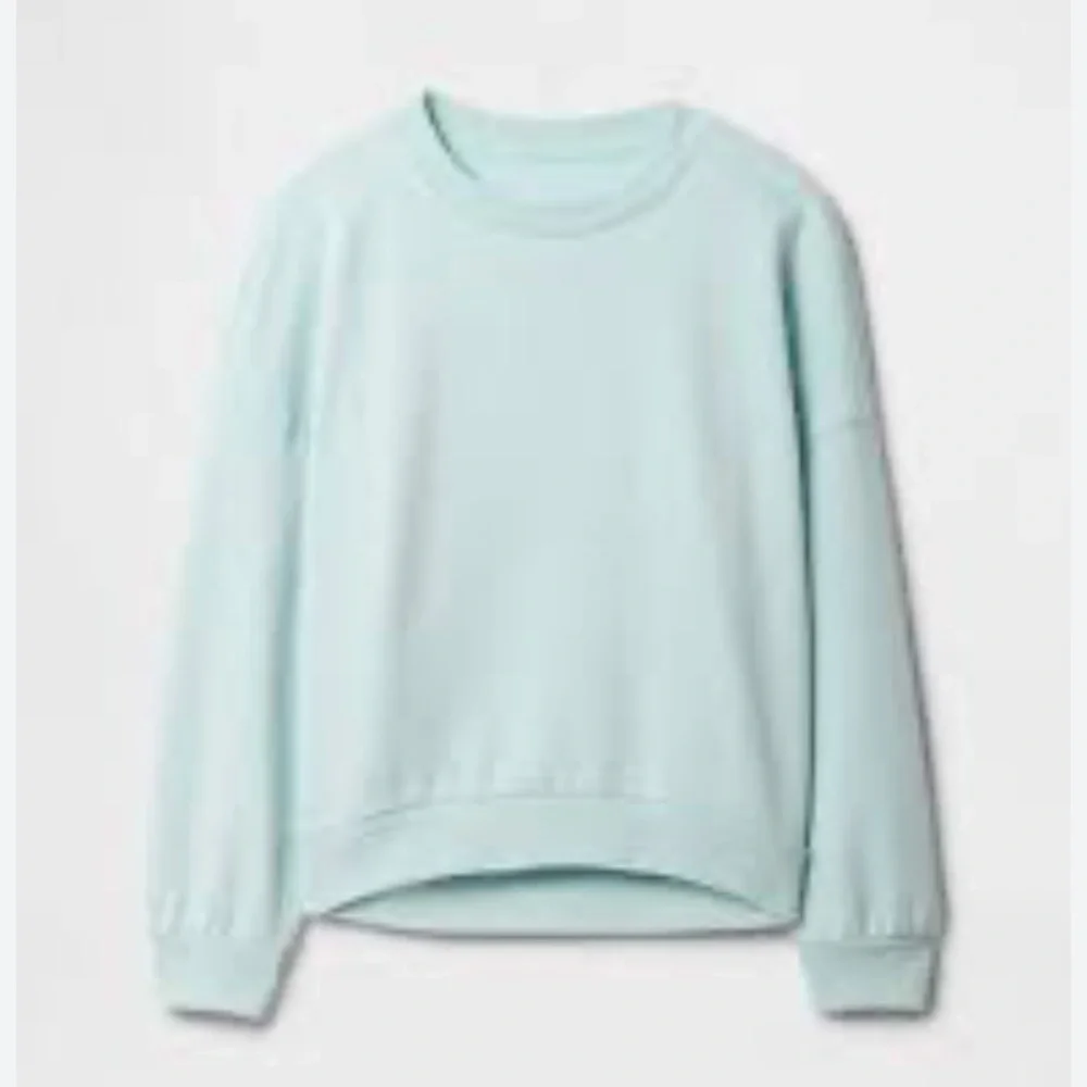 GAP Oversized Wedge Sweatshirt Azul Blue Loungewear Athleisure 2024 NWT-XL/12